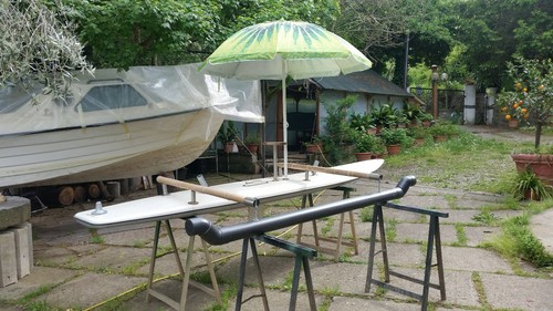 Tavola surf trasformata - -, trasformata-