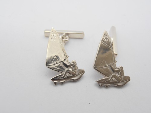 Windsurf gemelli in argento - windsurf,